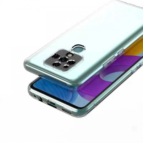 Tecno Camon 16 Kılıf Kamera Korumalı Esnek Silikon Kapak - Şeffaf