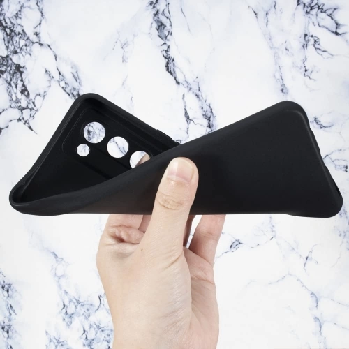 Tecno Camon 18T Kılıf Silikon Mat Esnek Kamera Korumalı Biye Kapak - Siyah