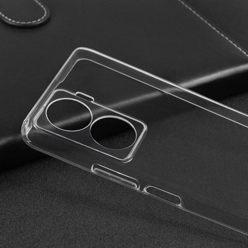 Tecno Camon 19 Pro Kılıf Kamera Korumalı Esnek Silikon Kapak - Şeffaf