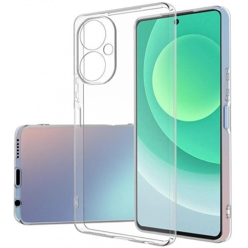 Tecno Camon 19 Pro Kılıf Kamera Korumalı Esnek Silikon Kapak - Şeffaf