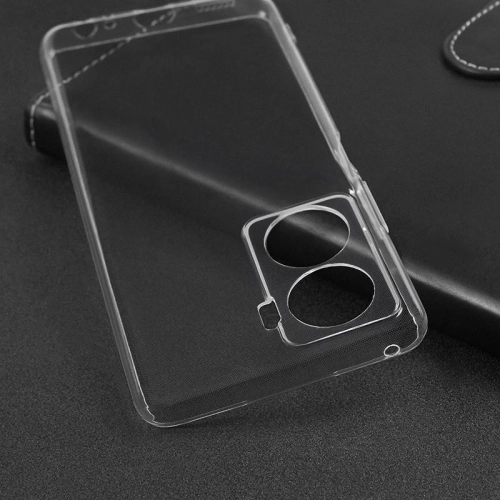 Tecno Camon 19 Pro Kılıf Kamera Korumalı Esnek Silikon Kapak - Şeffaf