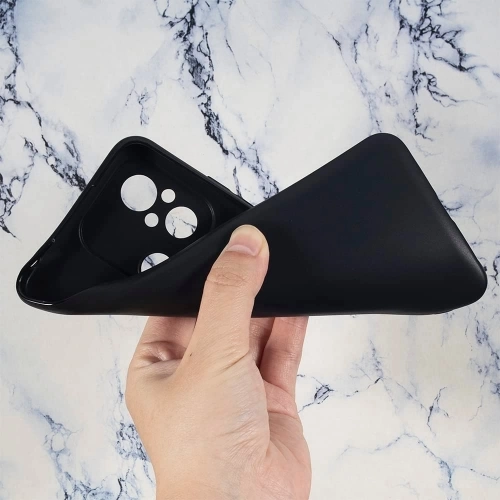 Tecno Camon 19 Pro Kılıf Silikon Mat Esnek Kamera Korumalı Biye Kapak - Siyah