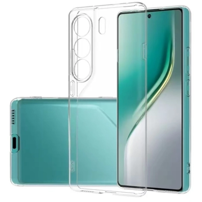 Tecno Camon 40 Pro Kılıf Kamera Korumalı Esnek Silikon Kapak - Şeffaf