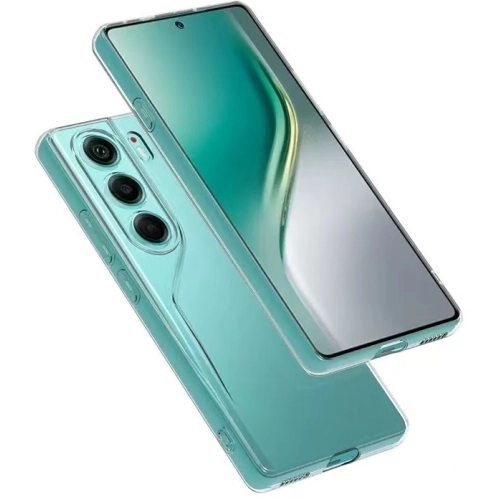 Tecno Camon 40 Pro Kılıf Kamera Korumalı Esnek Silikon Kapak - Şeffaf