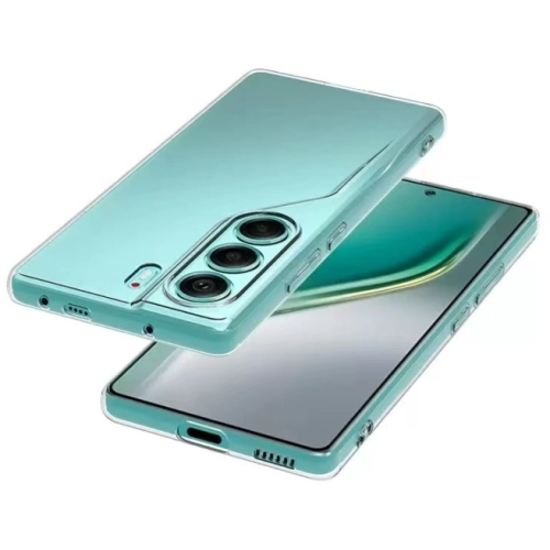 Tecno Camon 40 Pro Kılıf Kamera Korumalı Esnek Silikon Kapak - Şeffaf