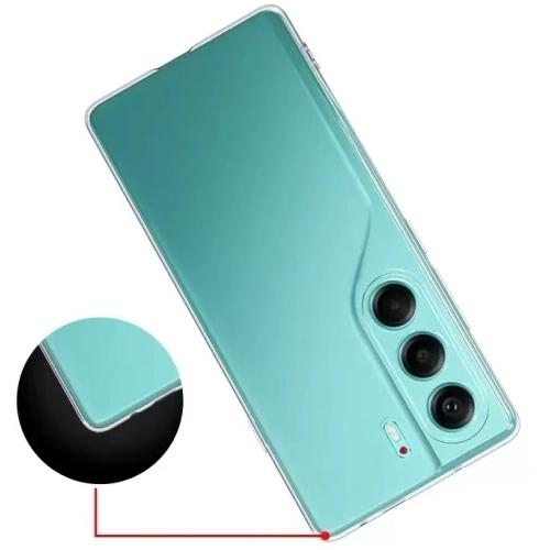 Tecno Camon 40 Pro Kılıf Kamera Korumalı Esnek Silikon Kapak - Şeffaf