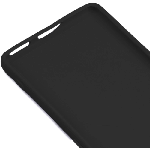 Tecno Camon 40 Pro Kılıf Silikon Mat Esnek Kamera Korumalı Biye Kapak - Siyah