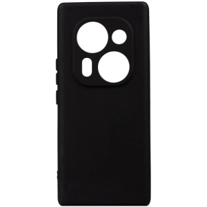 Tecno Phantom X2 Pro Kılıf Silikon Mat Esnek Kamera Korumalı Biye Kapak - Siyah