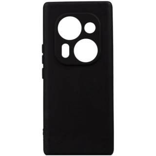 Tecno Phantom X2 Pro Kılıf Silikon Mat Esnek Kamera Korumalı Biye Kapak - Siyah