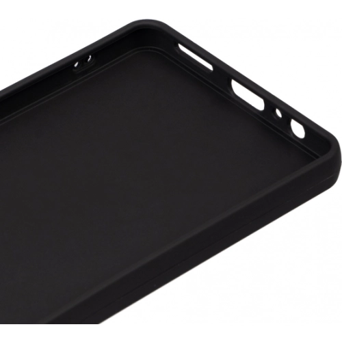 Tecno Pova 6 Kılıf Silikon Mat Esnek Kamera Korumalı Biye Kapak - Siyah