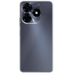 Tecno Spark 10C Kılıf Kamera Korumalı Esnek Silikon Kapak - Şeffaf