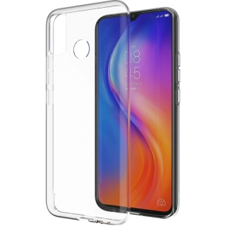 Tecno Spark 6 Go (KE5k) Kılıf Kamera Korumalı Esnek Silikon Kapak - Şeffaf