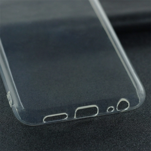 Tecno Spark 8C Kılıf Kamera Korumalı Esnek Silikon Kapak - Şeffaf