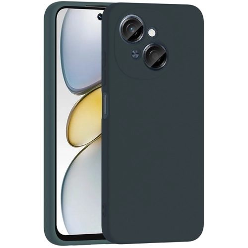 Tecno Spark Go 1 2025 Kılıf İçi Kadife Mat Mara Lansman Silikon Kapak - Koyu Yeşil