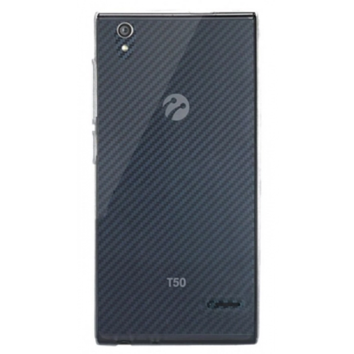 Turkcell T50 Kılıf Ultra İnce Kaliteli Esnek Silikon 0.2mm - Şeffaf