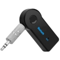 Universal Telefonlara Bluetooth Receiver Usb Aux Wireless Microfonlu Konuşma Özellikli Araç Kiti Telefon Müzik Dinleme - Siyah
