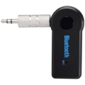 Universal Telefonlara Bluetooth Receiver Usb Aux Wireless Microfonlu Konuşma Özellikli Araç Kiti Telefon Müzik Dinleme - Siyah