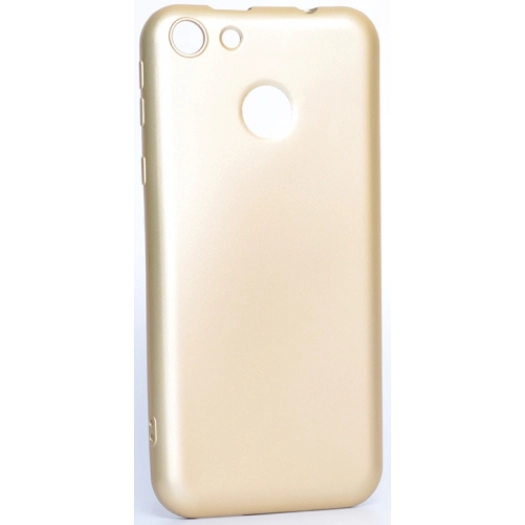 Vestel Venus E4 Kılıf İnce Soft Mat Renkli Esnek Silikon Kapak - Gold