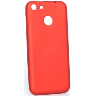 Vestel Venus E4 Kılıf İnce Soft Mat Renkli Esnek Silikon Kapak - Kırmızı