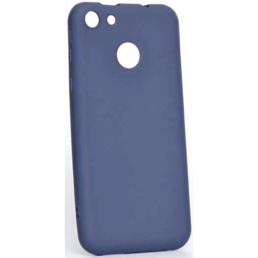 Vestel Venus E4 Kılıf İnce Soft Mat Renkli Esnek Silikon Kapak - Lacivert