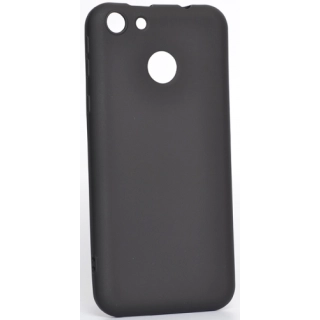 Vestel Venus E4 Kılıf İnce Soft Mat Renkli Esnek Silikon Kapak - Siyah