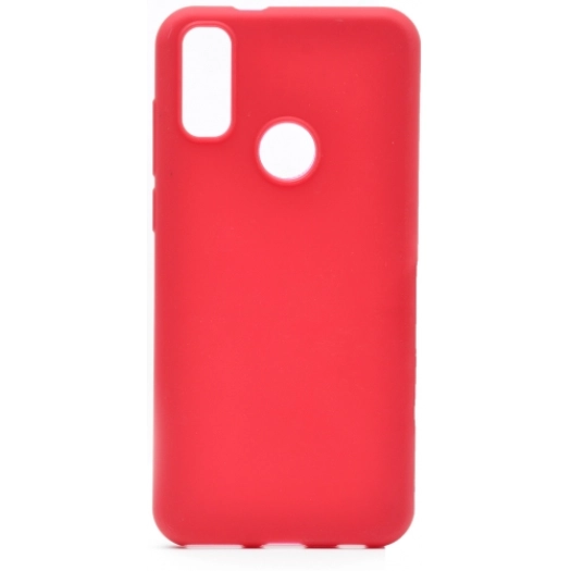 Vestel Venus E5 Kılıf Silikon Mat Esnek Kamera Korumalı Biye Kapak - Kırmızı