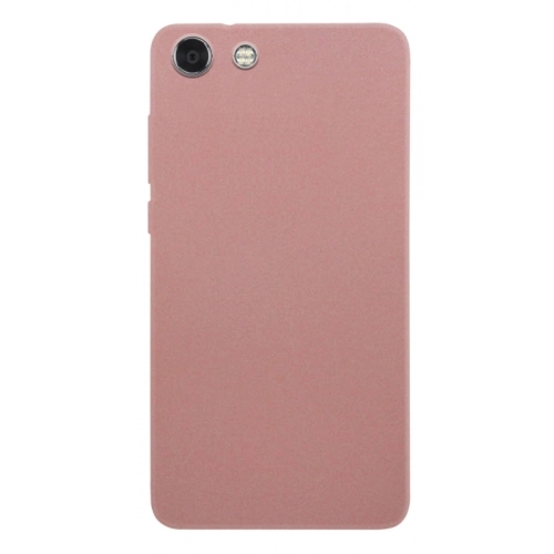 Vestel Venus V4 Kılıf İnce Soft Mat Renkli Esnek Silikon Kapak - Rose Gold