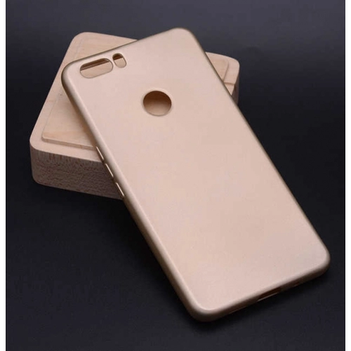 Vestel Venus V6 Kılıf İnce Soft Mat Renkli Esnek Silikon Kapak - Gold