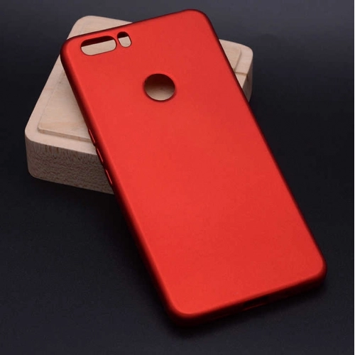 Vestel Venus V6 Kılıf İnce Soft Mat Renkli Esnek Silikon Kapak - Kırmızı