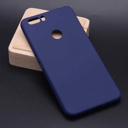 Vestel Venus V6 Kılıf İnce Soft Mat Renkli Esnek Silikon Kapak - Lacivert