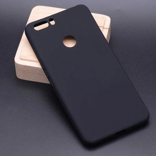 Vestel Venus V6 Kılıf İnce Soft Mat Renkli Esnek Silikon Kapak - Siyah