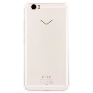 Vestel Venüs Z10 Kılıf Ultra İnce Kaliteli Esnek Silikon 0.2mm - Şeffaf