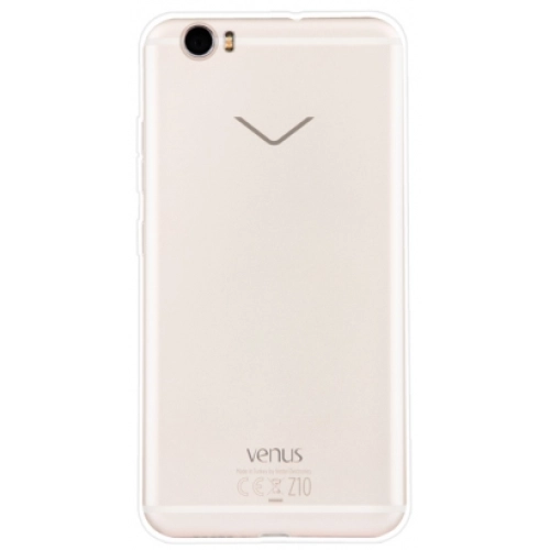 Vestel Venüs Z10 Kılıf Ultra İnce Kaliteli Esnek Silikon 0.2mm - Şeffaf