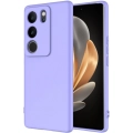 Vivo V29 5g Kılıf İçi Kadife Mat Mara Lansman Silikon Kapak  - Lila