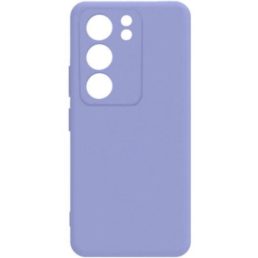 Vivo V29 5g Kılıf Silikon Mat Esnek Kamera Korumalı Biye Kapak - Lila