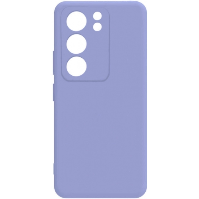 Vivo V29 5g Kılıf Silikon Mat Esnek Kamera Korumalı Biye Kapak - Lila