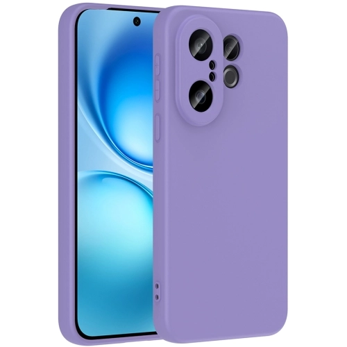 Vivo X200 FE Kılıf İçi Kadife Mat Mara Lansman Silikon Kapak  - Lila