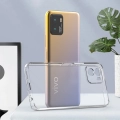 Vivo Y15s Kılıf Kamera Korumalı Esnek Silikon Kapak - Şeffaf