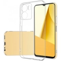 Vivo Y16 Kılıf Kamera Korumalı Esnek Silikon Kapak - Şeffaf