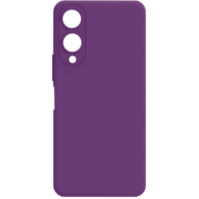 Vivo Y17s Kılıf Silikon Mat Esnek Kamera Korumalı Biye Kapak - Mor