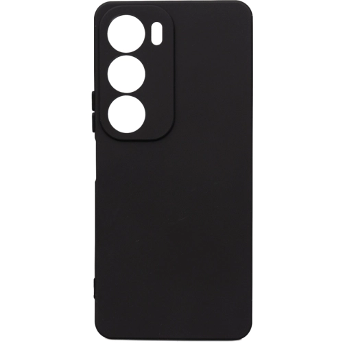 Vivo Y19s Kılıf Silikon Mat Esnek Kamera Korumalı Biye Kapak - Siyah