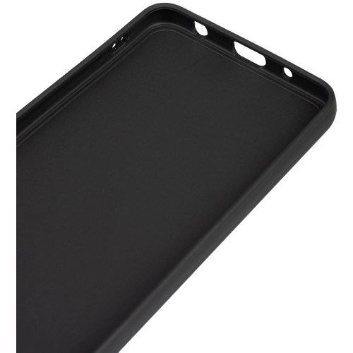 Vivo Y19s Kılıf Silikon Mat Esnek Kamera Korumalı Biye Kapak - Siyah