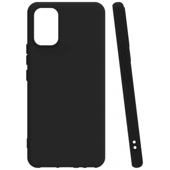 Vivo Y21 Kılıf Silikon Mat Esnek Kamera Korumalı Biye Kapak - Siyah