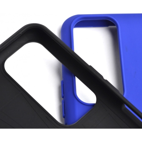 Vivo Y21s Kılıf Silikon Mat Esnek Kamera Korumalı Biye Kapak - Siyah