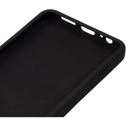 Vivo Y28 Kılıf Silikon Mat Esnek Kamera Korumalı Biye Kapak - Siyah