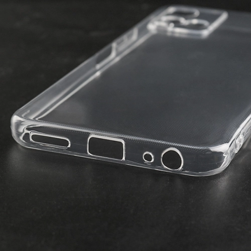 Vivo Y33s Kılıf Kamera Korumalı Esnek Silikon Kapak - Şeffaf