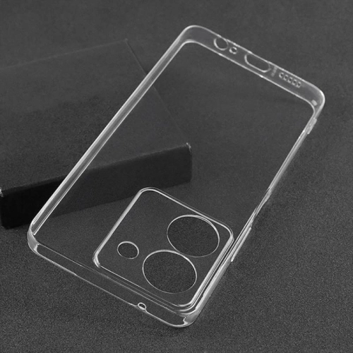 Vivo Y36 Kılıf Kamera Korumalı Esnek Silikon Kapak - Şeffaf