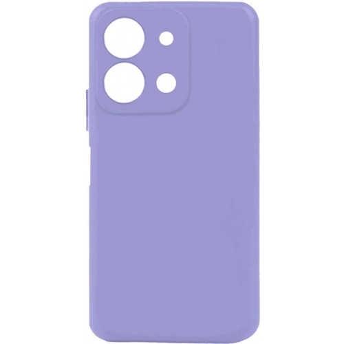 Vivo Y36 Kılıf Silikon Mat Esnek Kamera Korumalı Biye Kapak - Lila