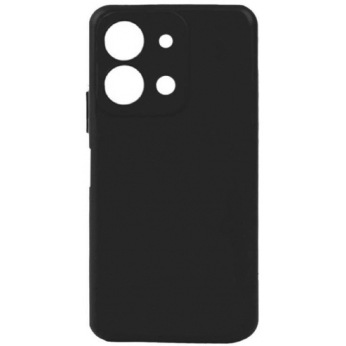 Vivo Y36 Kılıf Silikon Mat Esnek Kamera Korumalı Biye Kapak - Siyah