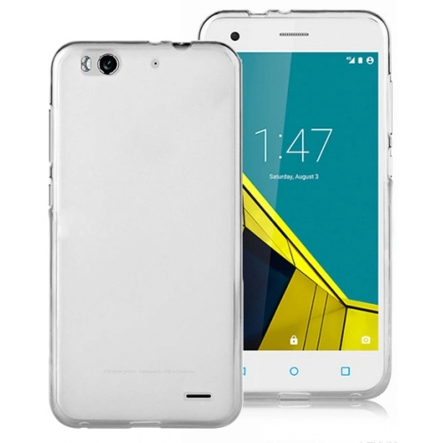 Vodafone Smart 6 Kılıf Ultra İnce Kaliteli Esnek Silikon 0.2mm - Şeffaf